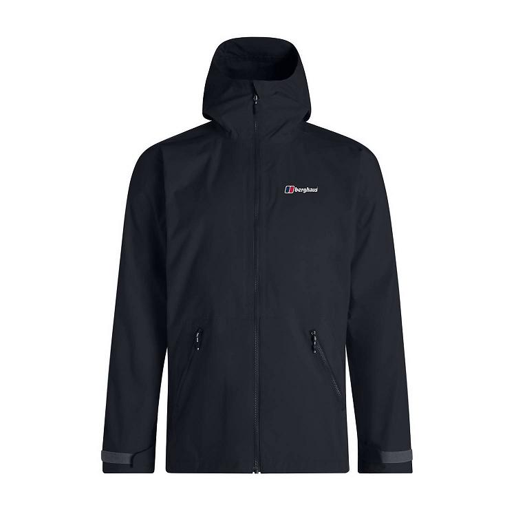 Pánska Nepremokavá Bunda Berghaus Gore Tex Deluge Pro 2.0 Čierne Slovensko 0857GQBNR